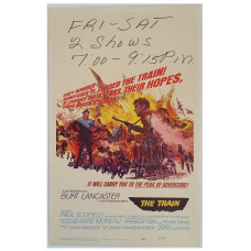 The Train - Original 1965 United Artists Window Card